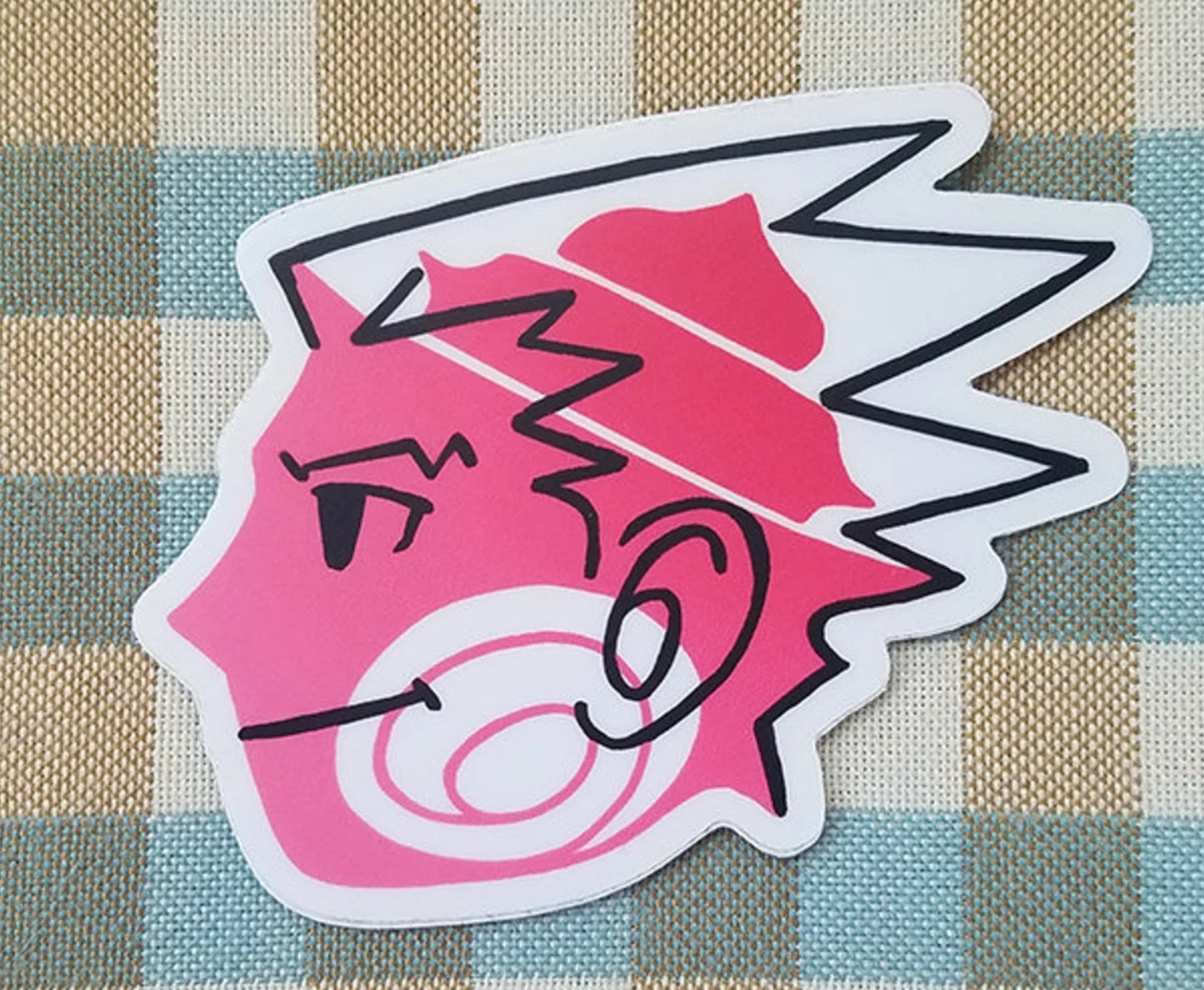 Ace Attorney Phoenix Wright Shell- 3" Vinyl Sticker