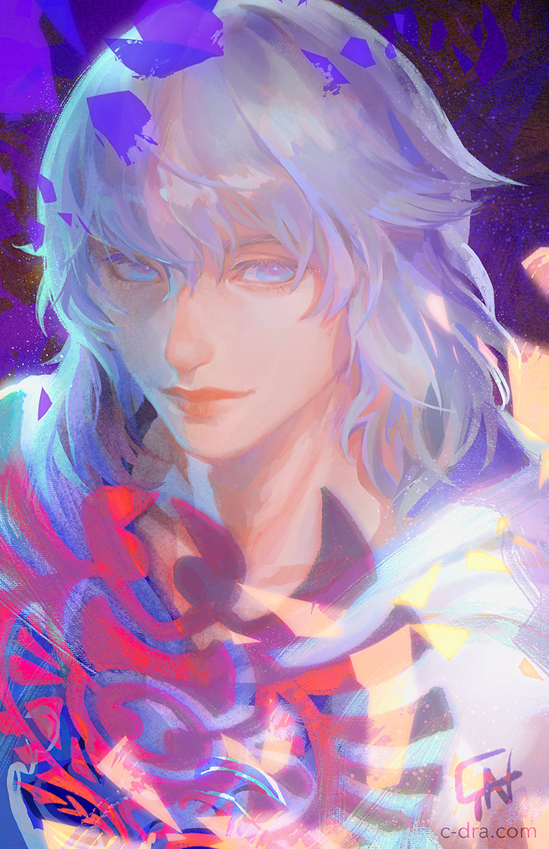 FFXIV Themis Portrait Print