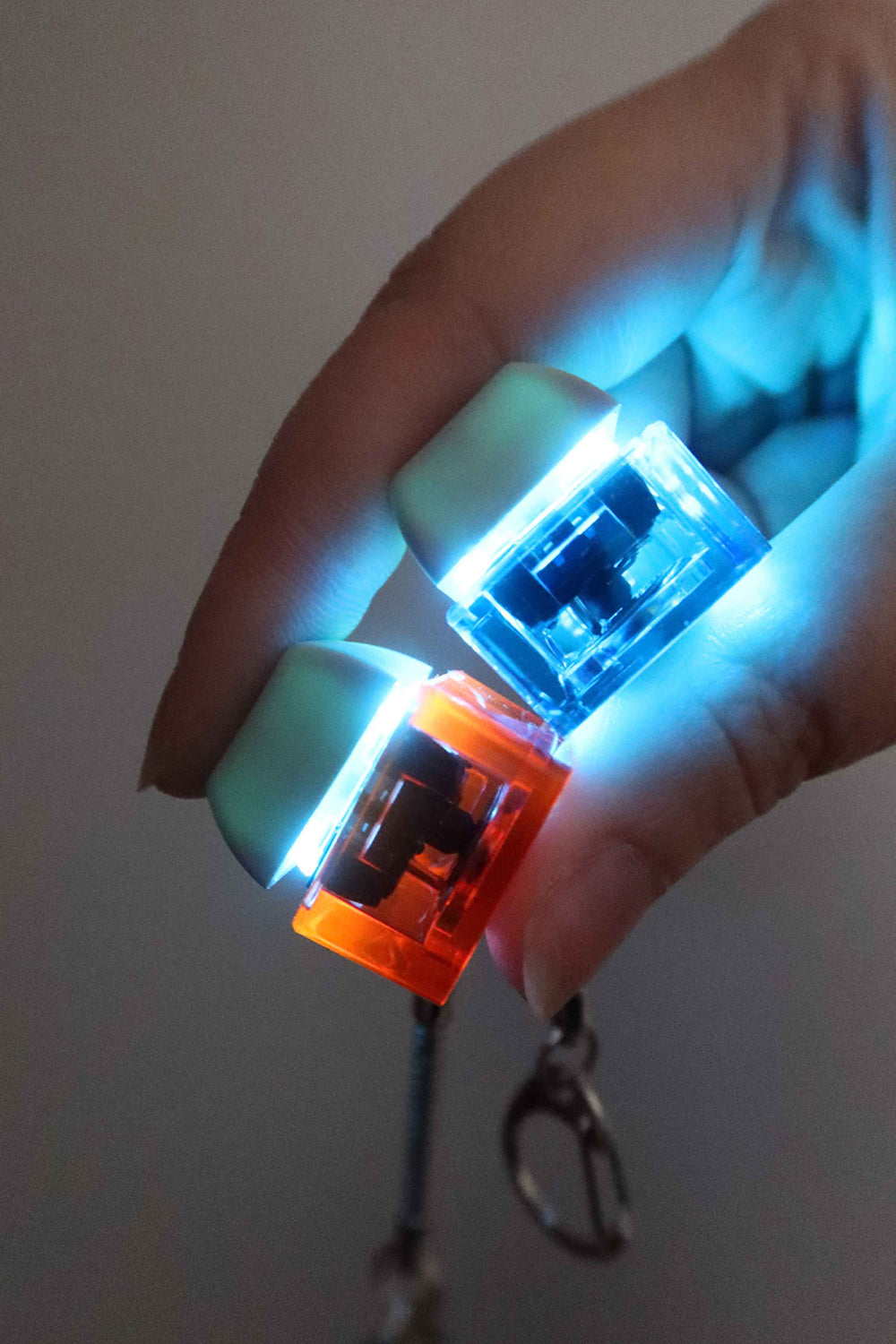 FFXIV Character Keycap Clicky Light-up Fidget Keychain