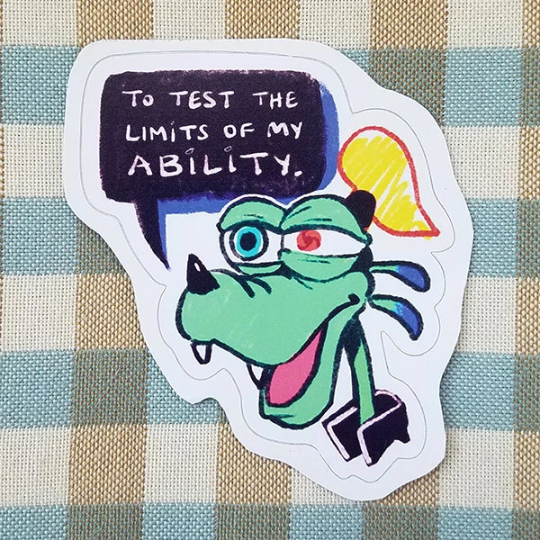 Monster Goof- 3" Vinyl Sticker