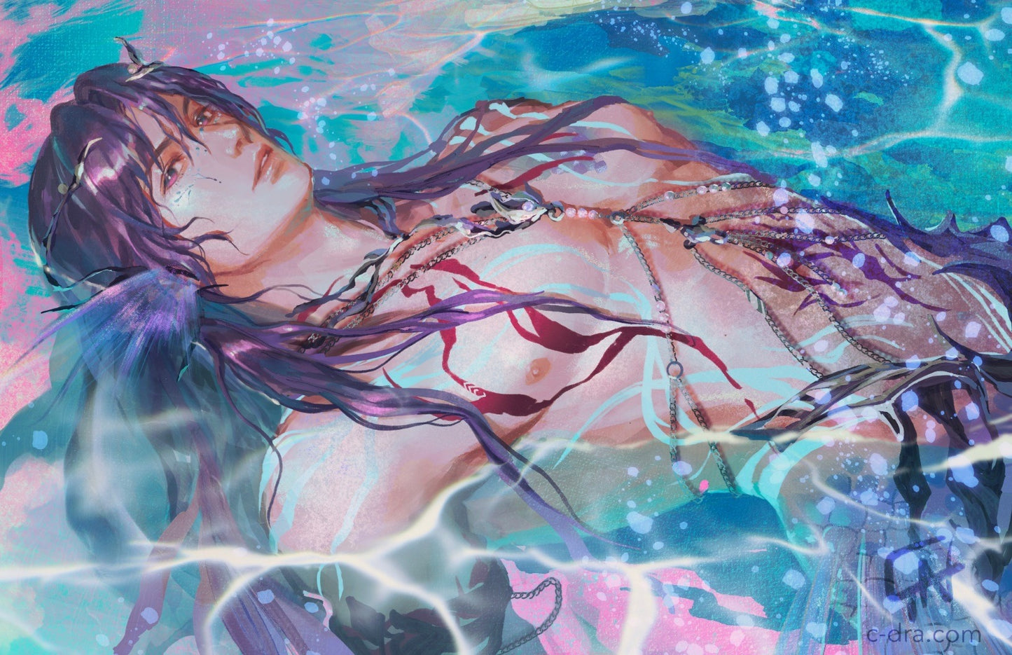 LADS Lemurian Sea God Rafayel Print