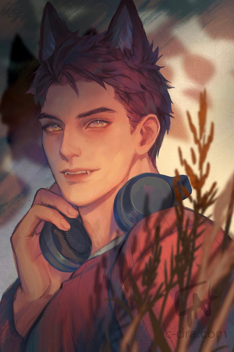 LADS Valko Sunset Portrait Print