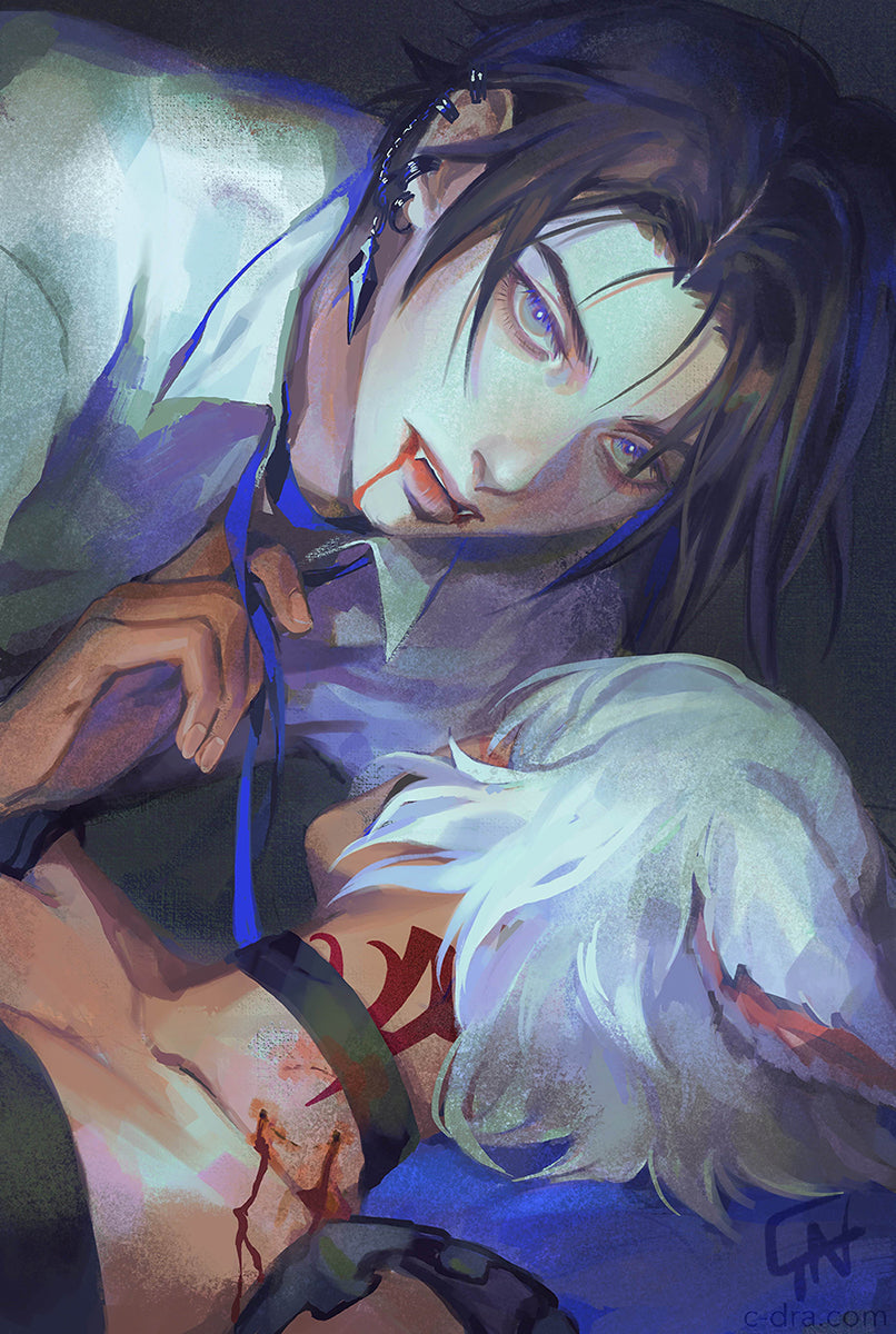 FFXIV Vampire Zero & Y'shtola Print