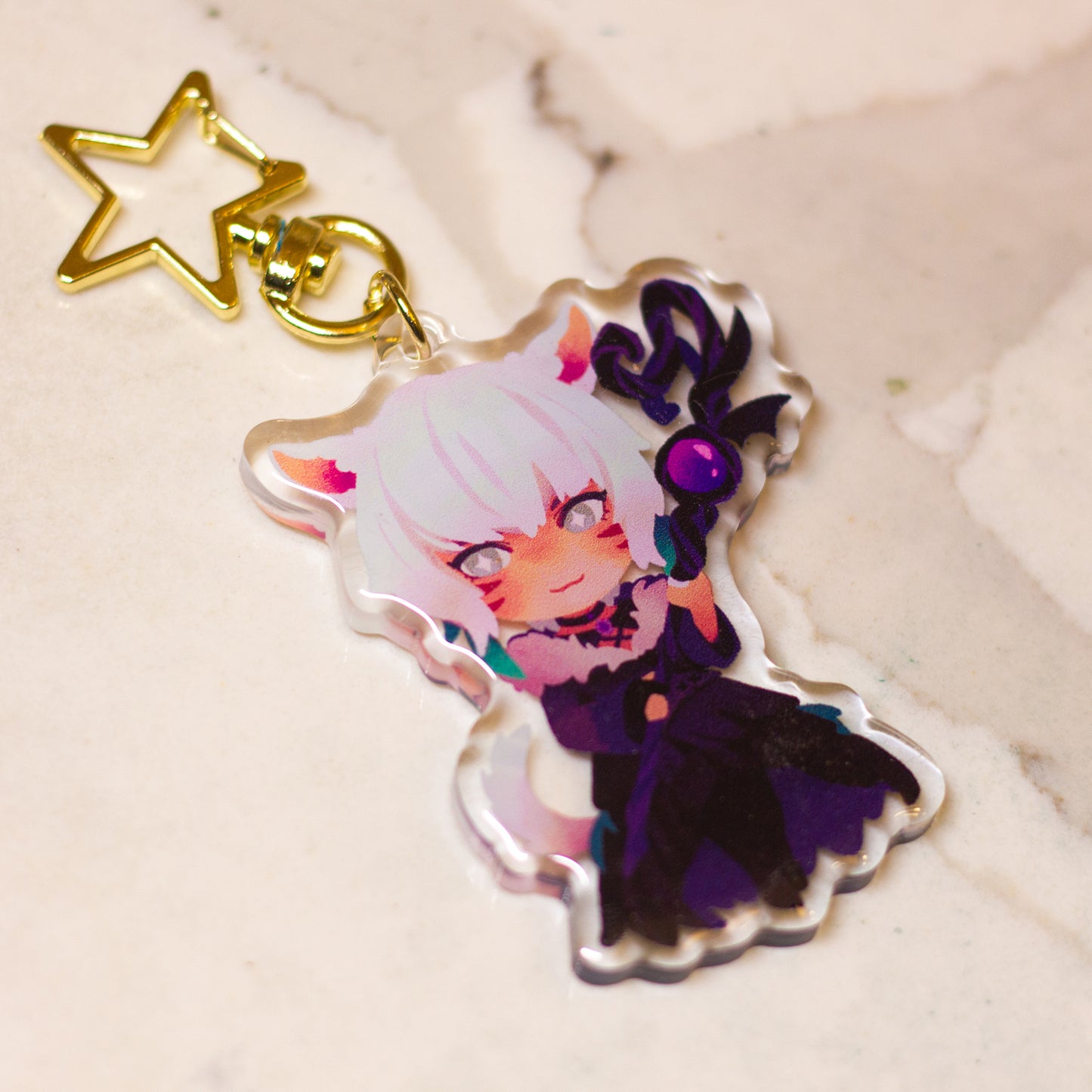 FFXIV Character Acrylic Keychains
