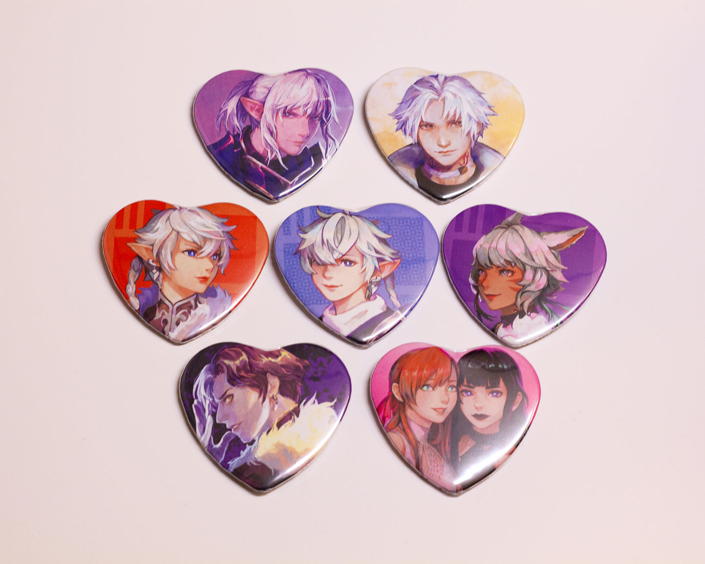 FFXIV Heart Buttons