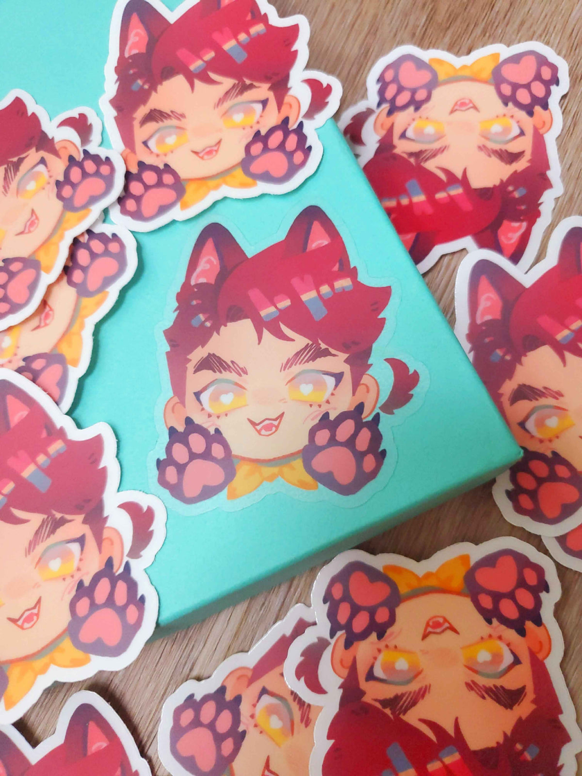 Valko Paws 3" Vinyl Sticker