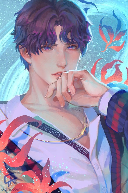 LADS Rafayel Portrait Print