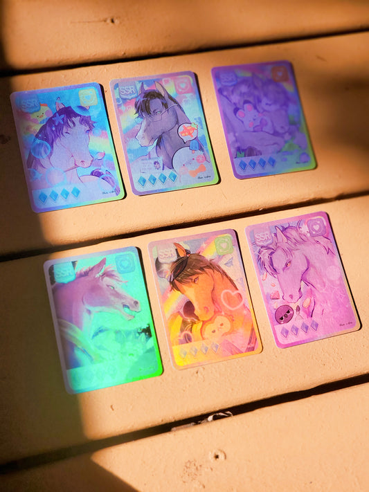 LADS x Uma Horse Cards (Holographic)