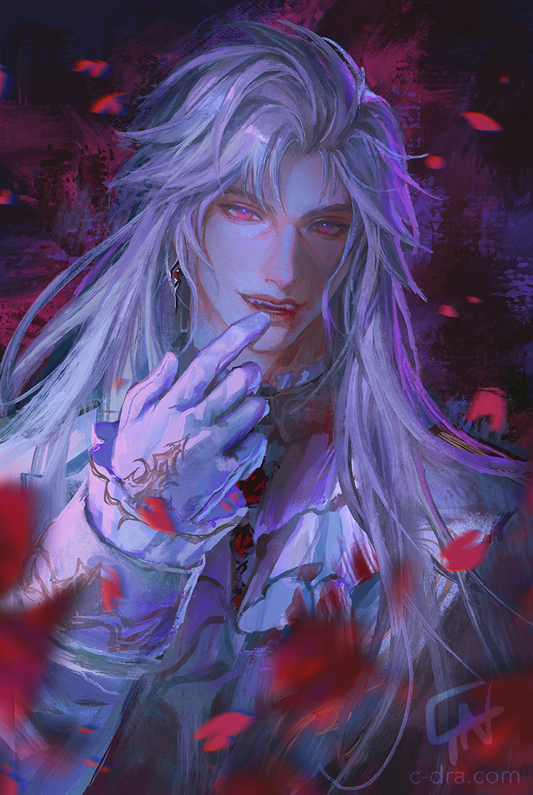 LADS Silverwing Fiend Portrait Print
