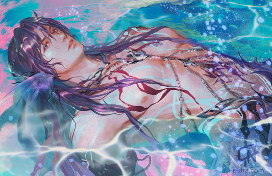 LADS Lemurian Sea God Rafayel Print
