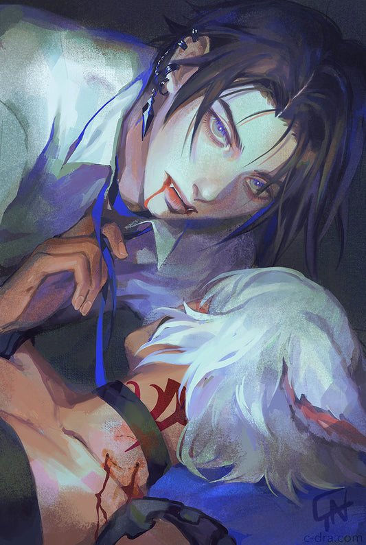 FFXIV Vampire Zero & Y'shtola Print