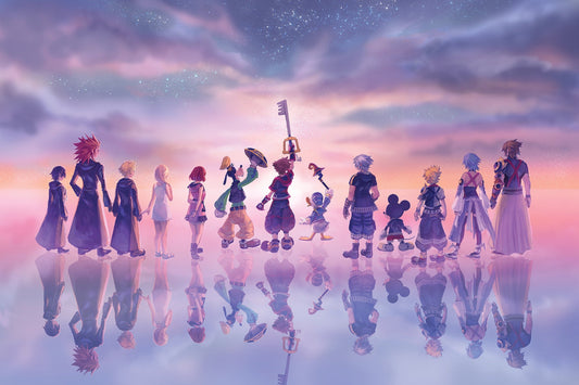 Kingdom Hearts- One For All Print