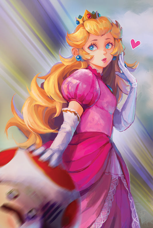 Princess Peach Print